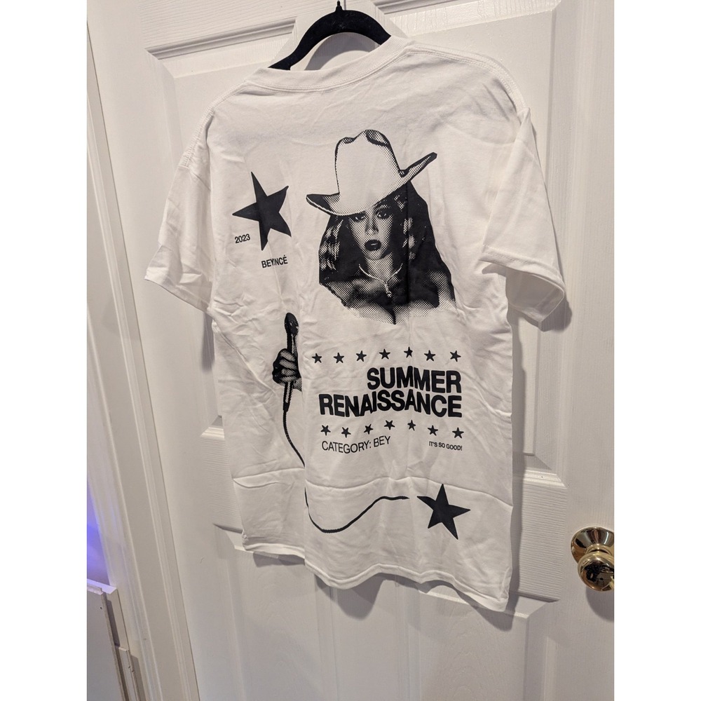 Beyonce‎ Unisex M Adult Official Renaissance World Tour Merch Summer T-Shirt NEW